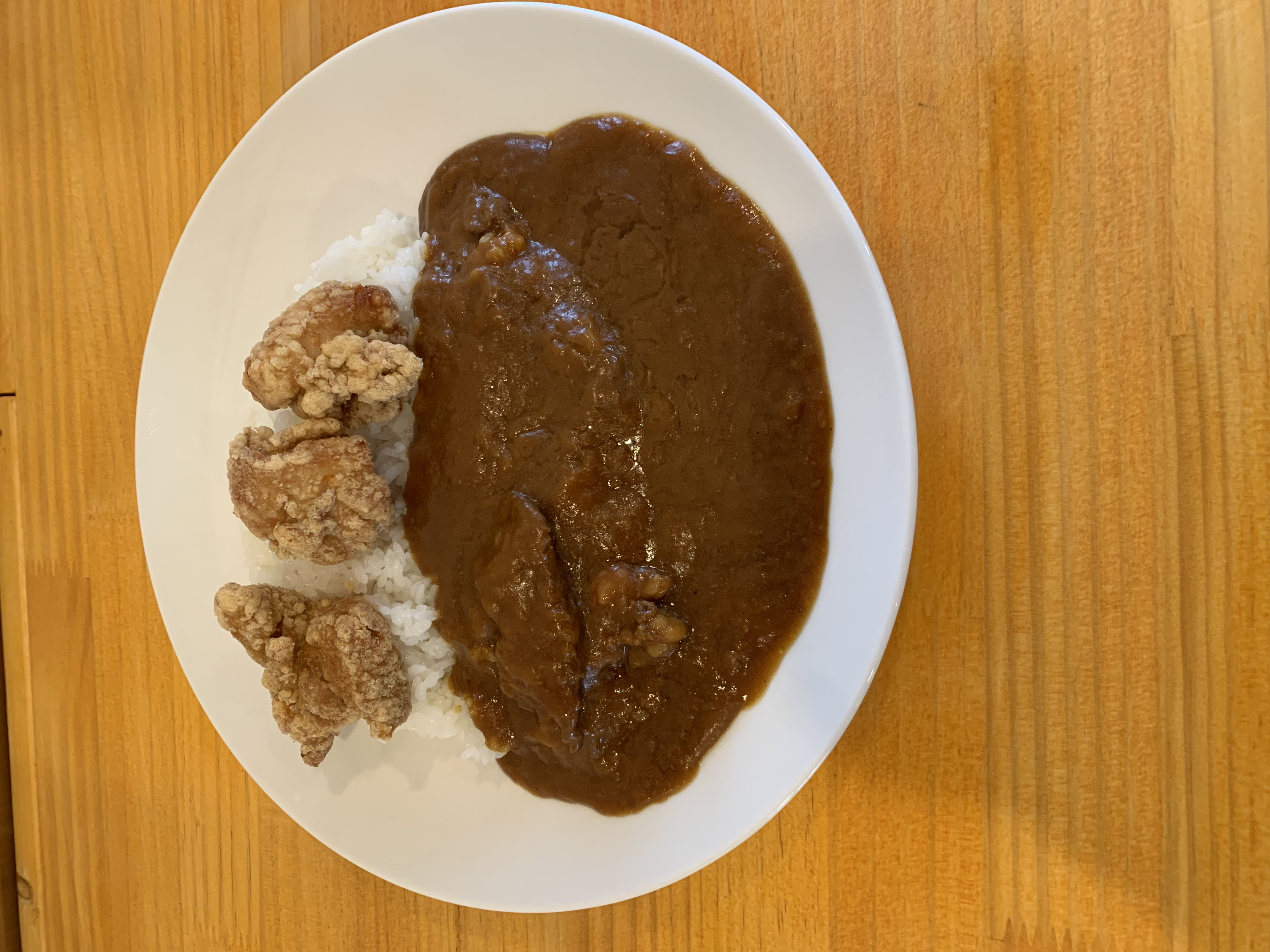 ザンギカレー
